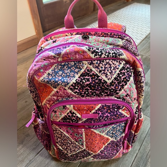 Vera Bradley Campus tech backpack, modern medley - Picture 2 of 7